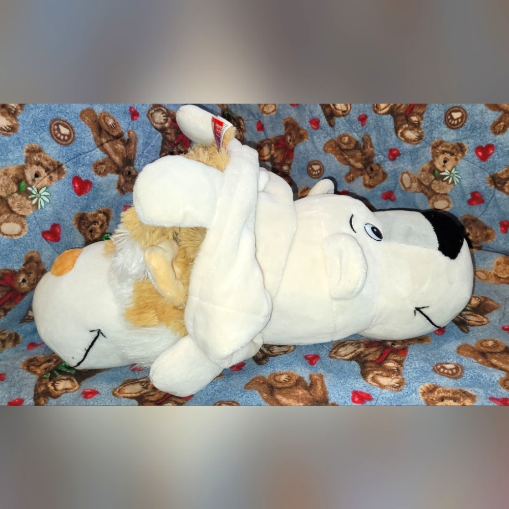 Husky & Polar Bear Flip A Zoo Stuffed Convertable Animal